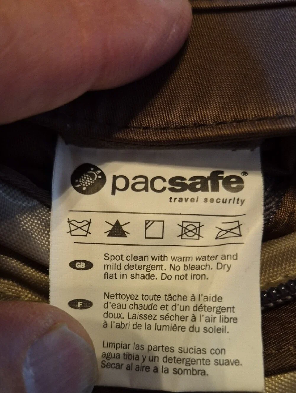 WOMEN'S Pacsafe‎ Brown Shoulder Crossbody Bag